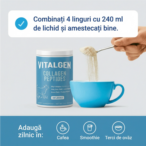 Peptide de colagen